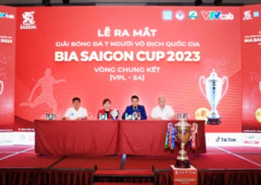 VÒNG CHUNG KẾT TOÀN QUỐC GIẢI BÓNG ĐÁ 7 NGƯỜI VÔ ĐỊCH QUỐC GIA – BIA SAIGON CUP 2023 (VPL-S4) CHÍNH THỨC BẮT ĐẦU TỪ 24 - 27/8/2023